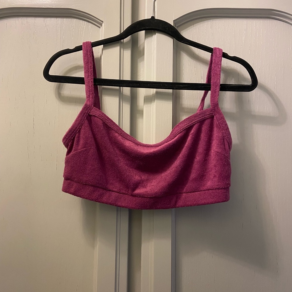 Urban Outfitters Magenta Bra Top